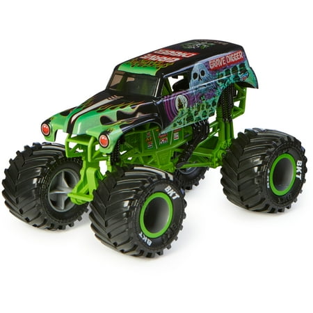 Monster Jam, Grave Digger Die-Cast Monster Truck, 1:24 Scale