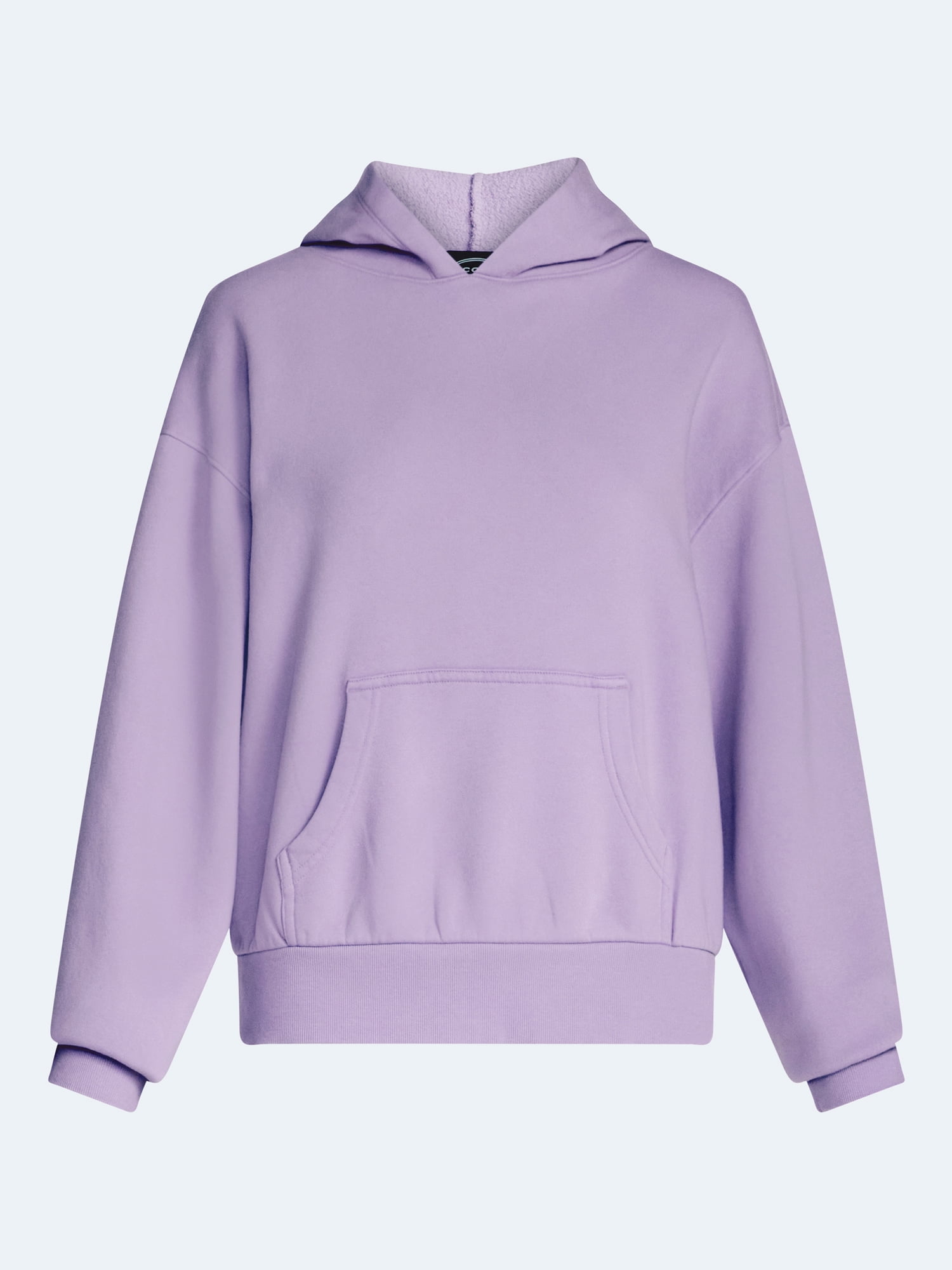 Scoop Women's and Women's Plus Mineral Wash Oversized Hoodie, Sizes XS-4X