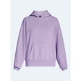 thumbnail image 5 of Scoop Women's and Women's Plus Mineral Wash Oversized Hoodie, Sizes XS-4X, 5 of 5