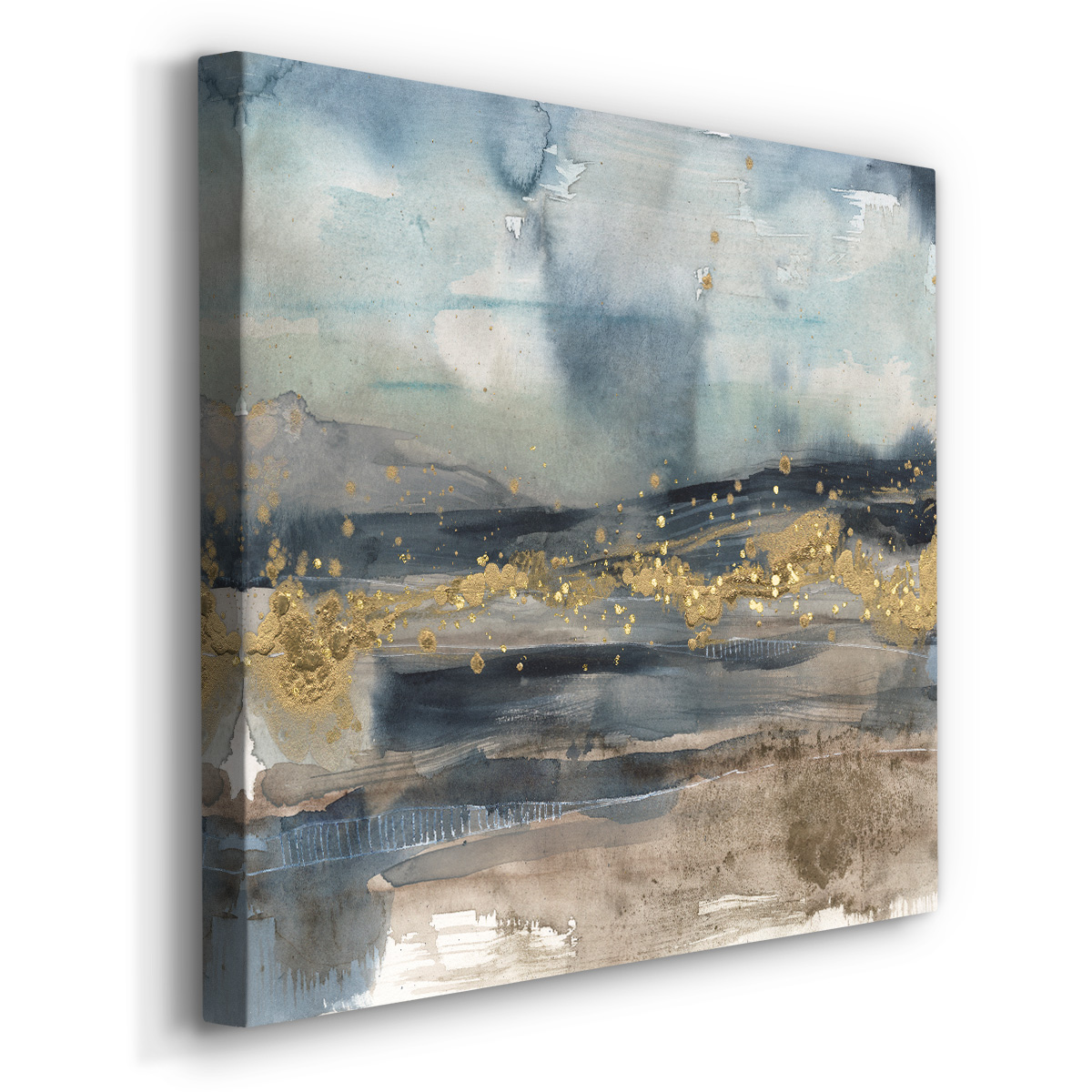 Wexford Home Golden Light on the Horizon I-Premium Gallery Wrapped Canvas, 40" x 40" - Ready to Hang