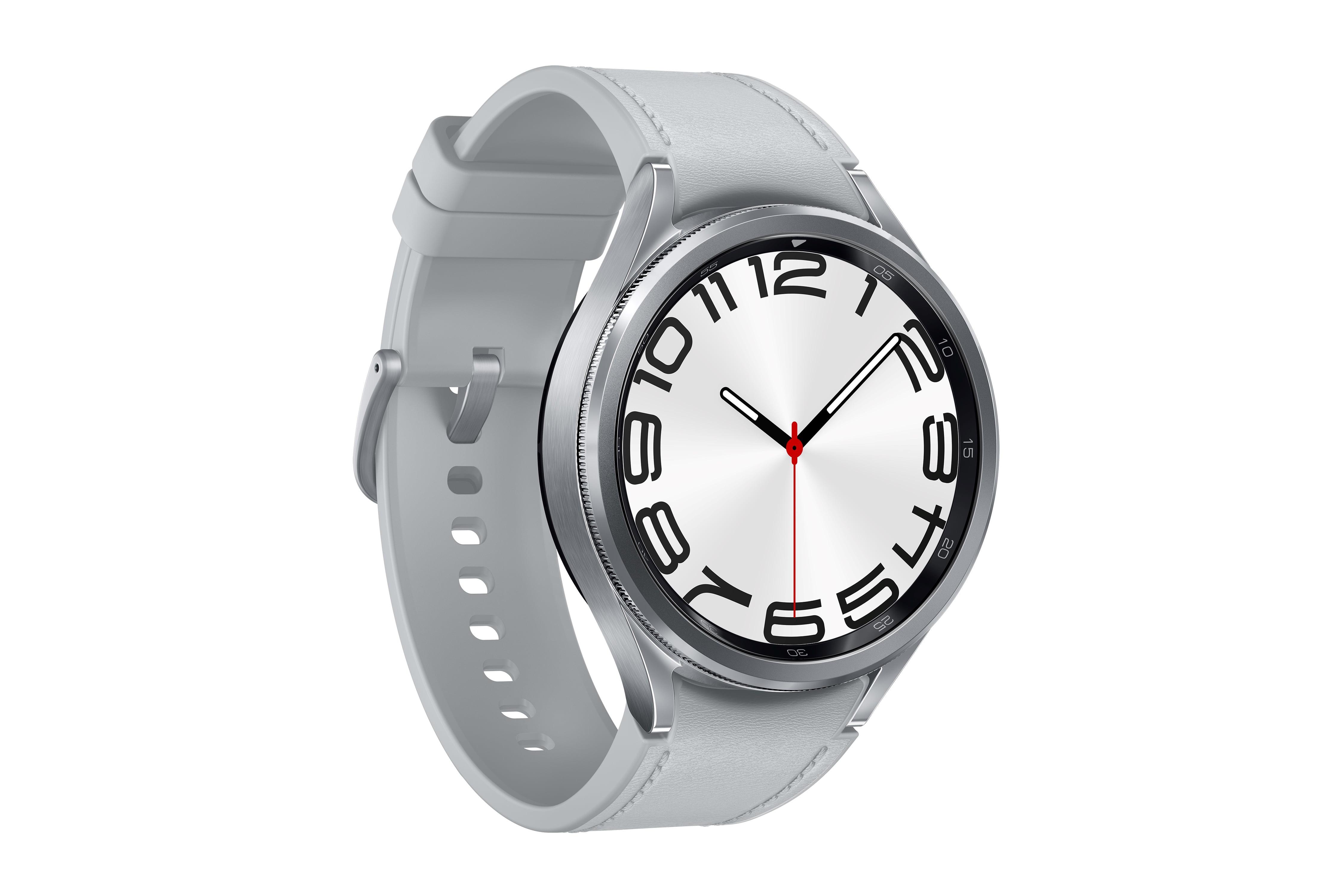 Samsung Galaxy Large, Silver Smart Watch, Classic LTE, Watch6 47mm