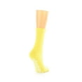 thumbnail image 2 of Nobles Assorted Non Skid Non Slip Hospital Gripper Socks Made in USA 1 Pair (Yellow Ladies Color), 2 of 2