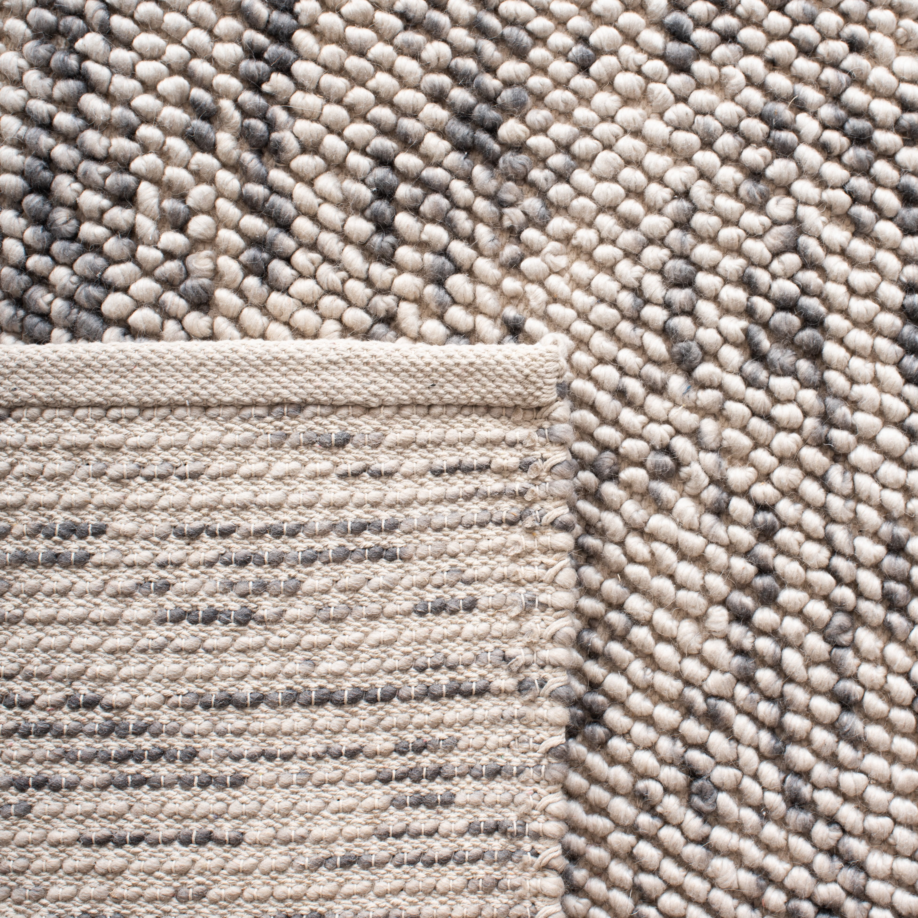 SAFAVIEH Natura Jack Distressed Runner Rug, Grey/Beige, 2'3" x 9'