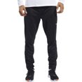 thumbnail image 1 of Reebok Mens Solid Knit Straight Leg Relaxed Track Athletic Pants, black, M, 1 of 2