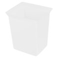 thumbnail image 1 of Household Cleaning Container White Plastic Utility Basket with Ergonomic Handle Compact Storage Solution 1Set, 1 of 5