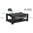 thumbnail image 3 of Mount-It Desktop Printer Stand With Drawer, 7.625"H x 19.3"W x 13"D, Black, MI-7853, 3 of 6