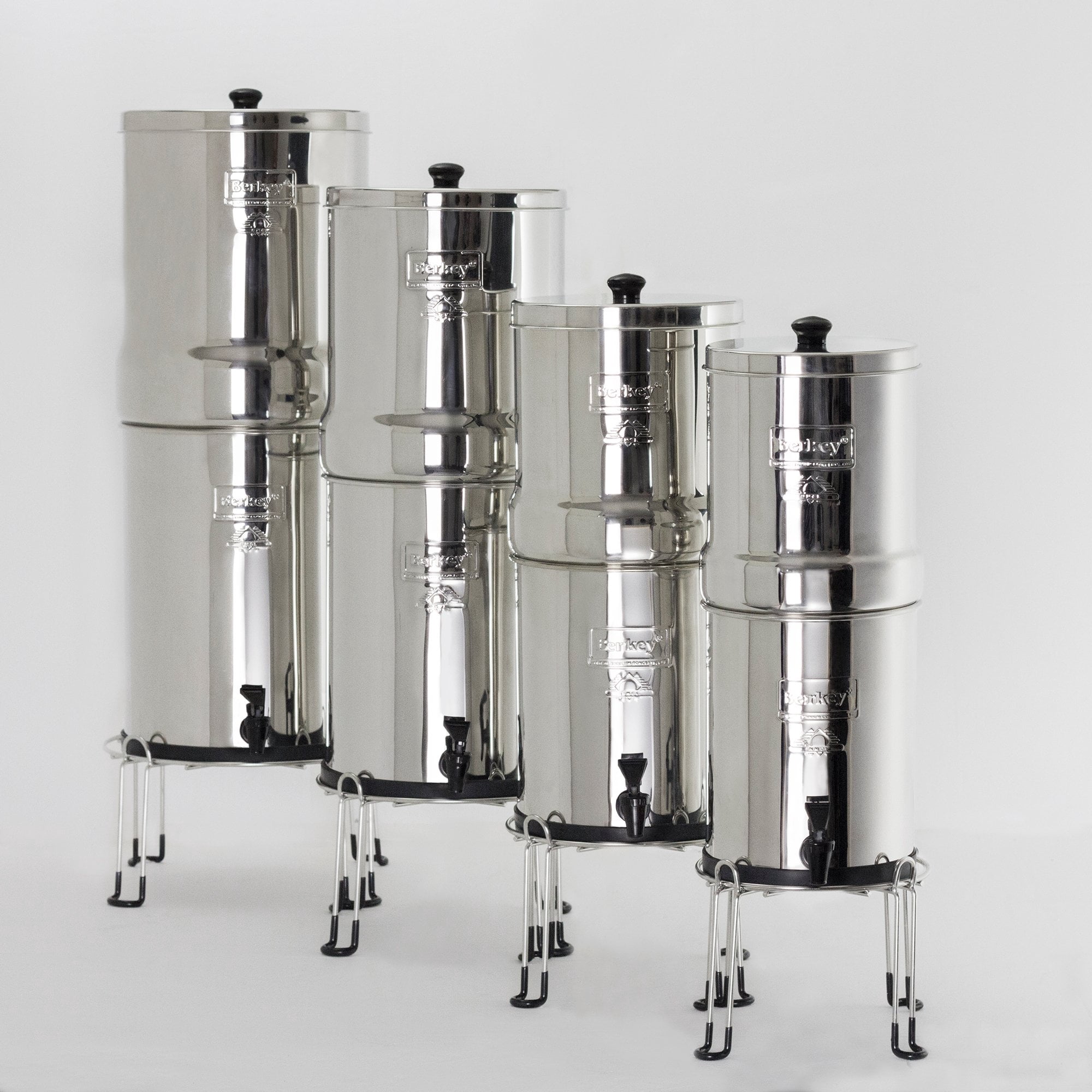 Berkey Stainless Steel Wire Stand with Rubberized Non-skid Feet for the ROYAL Berkey and Other LARGE Sized Gravity Fed Water Filters