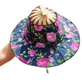 thumbnail image 1 of Bamboo Sun Hat - Lightweight & Breathable, Foldable Design for Summer Travel, 1 of 9