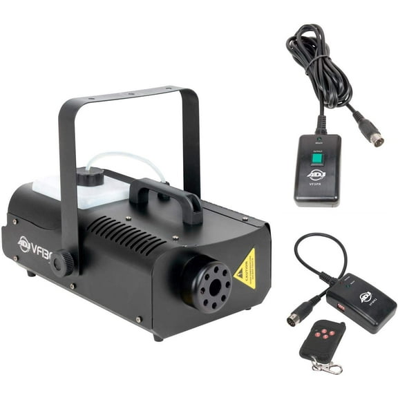 American DJ VF1300 1300 Watt Portable Fog Machine with Remote Control for Special Effects, Nightclubs, Bars, Parties, and Weddings, 2.3 Liters