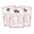 thumbnail image 1 of Inkdotpot 50 Sheets What'sIn Your PhoneBaby Shower GameCards Raccoon Jungle Animals Activity CardsPartyIdea Baby Shower Party Supply, 1 of 5