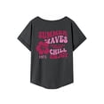 thumbnail image 2 of Camiseta para Mujer Salvador Básica Cómoda Cuello Redondo para Compras Deportes Oficina, 2 of 7