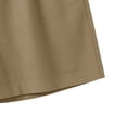 thumbnail image 4 of Women's Swim Board Shorts High Waisted Swimsuit Bottoms Tummy Control Swimming Trunks with Pockets Khaki, 4 of 4
