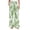 Hawaiian Pattern 1, variant on Women's Casual Pants & Capris, Soft Stretch Smocked with Pockets, Cotton-like Modal for Home/Yoga Exercises, Hawaiian Pattern 1,XXL