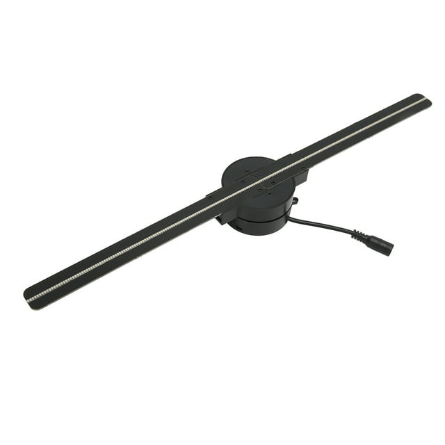 Ventilador De Holograma 3D Proyector WiFi De 16,5 Pulgadas Con Resolución De 2000x224, 224 Cuentas De Luz LED, Imágenes Sin Bordes, Edición Personalizada, Múltiples Métodos De