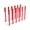 Red, variant on Staples TRU RED Ballpoint Gripped Pen Med Point 1.0mm Blk Dozen TR52864