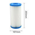 thumbnail image 3 of 2 Pcs pour Intex Easy Set Cartouches de Filtre Type Piscine A/C de Remplacement, 3 of 9