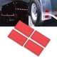 thumbnail image 4 of Luz Falsa Reflectante Para Automóvil, Reflector De Seguridad Adhesivo Fuerte Sumergible Rojo Universal Alta Visibilidad Para Camiones Remolques RV Marines Fyydes Warning Reflector, 4 of 8