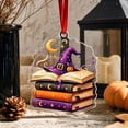 thumbnail image 5 of Halloween Hanging Ornament, Ghost Tree Ornaments,Acrylic Ghost Pendant with String, Spooky Miniature Ghost Hanging Signs for Halloween Tree Craft Decor,Holiday Party Favors, 5 of 7