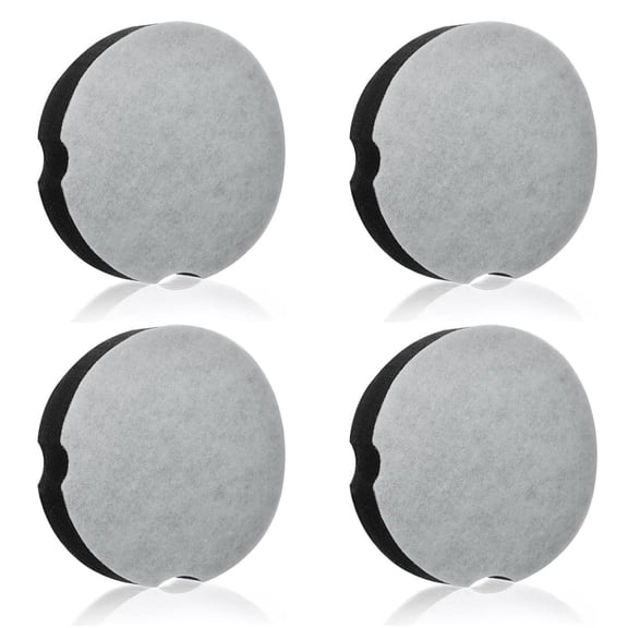 4 Pack Filter Replacement for Bissell Cleanview Compact Turbo 3508 3437F Powerforce Compact Lightweight Upright 2112 1520 for Bissel Turbo Bagless 2690 Vacuum, Parts #1604896/160-4896