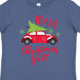 thumbnail image 4 of Inktastic Merry Christmas Ya'll with Red Car and Tree Boys or Girls Toddler T-Shirt, 4 of 5
