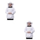 thumbnail image 1 of Ropa protectora de abeja Ounissouiy Poliéster blanca 2Conjunto, 1 of 6
