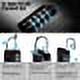 thumbnail image 3 of Jinsinto Number Padlock Code, Combination Lock, Combination Lock for Gym, School, Gate, Shed, Garage, Storage, Luggage Lockers and Tool Box, 3 of 5