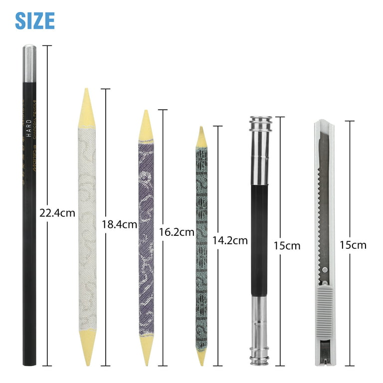  MUJINHUA - Sketch Pencils for Drawing, 15 Piece Graphite  Pencils for Drawing, Sketching, and Shading - Ideal Art Supplies for  Artists - Includes Various Hardness Options : Arts, Crafts & Sewing