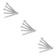 thumbnail image 1 of Paquete de 5 Cucharas medidoras de acero inoxidable Injueey con mango largo cabeza redondeada, 1 of 6