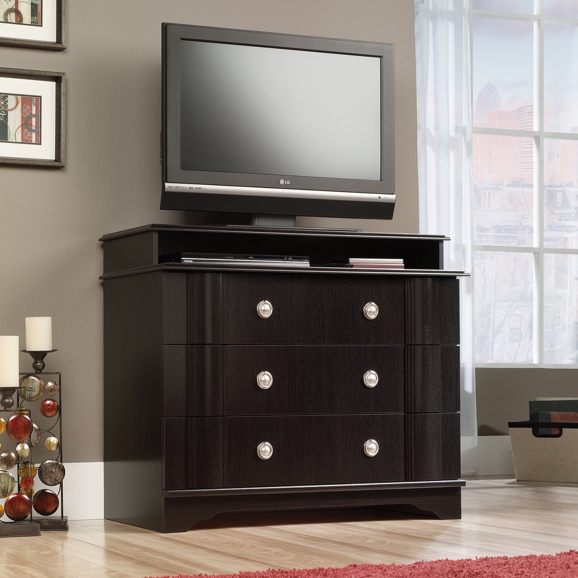 Sauder Embassy Point 39 TV Stand - Walmart.com Sauder Embassy Point 39 TV Stand - Walmart.com