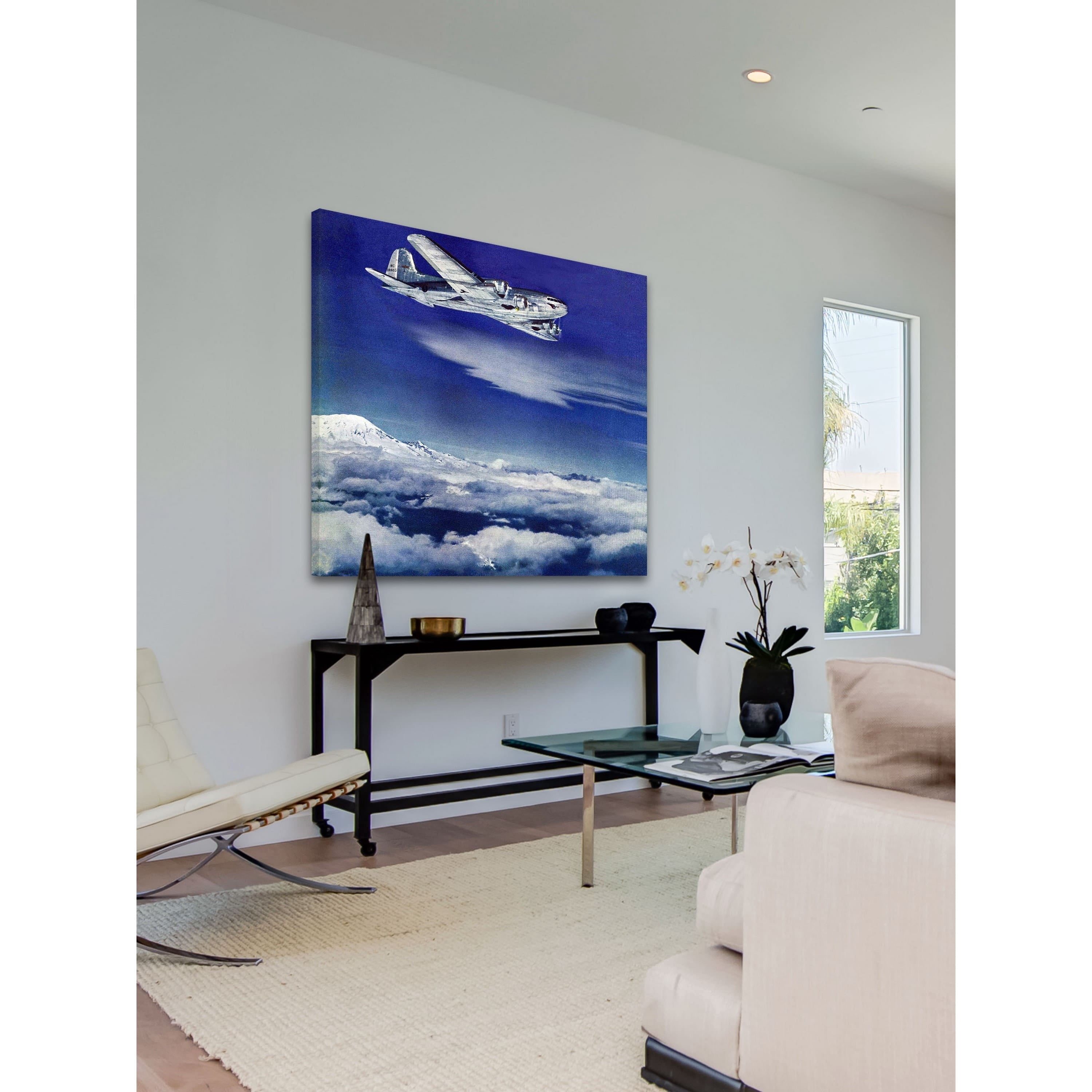 "Above the Clouds" Painting Print on Wrapped Canvas