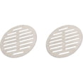 thumbnail image 1 of Round Floor Drain Cover - 2 Pcs Stainless Steel Drain Grates, 1 of 5