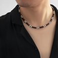 thumbnail image 2 of HSHDLDF Collier Coquillage Puka pour Femmes Hommes Collier Surfeur Coquillage Cordon Collier Collier Ras du Cou Perles Colorées Collier Ajustable Été Boho Hawaii Boucle Perle Collier Bijoux Coquillage Naturel, 2 of 7