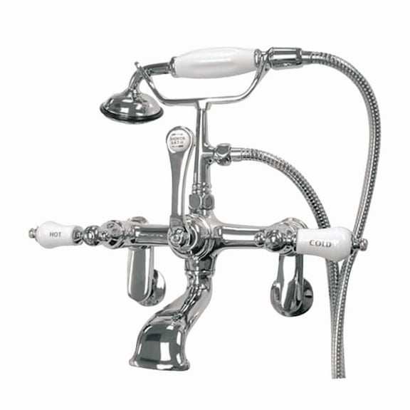 Kingston Brass CC54T1 Adjustable Center Wall Mount Tub CC54T1