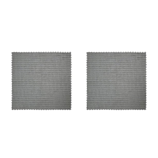 Toalla de limpieza Wosthever Limpiaparabrisas Microfibra Absorbente Gris oscuro 40*40cm 2piezas
