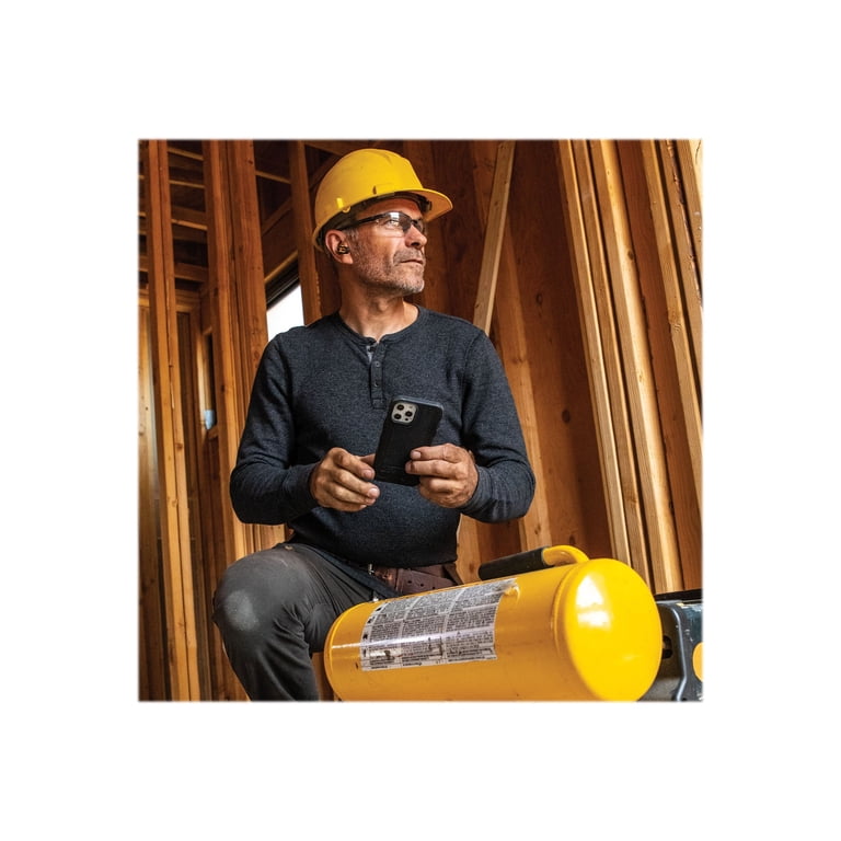 DEWALT Protective Headphone Case For TWS ProX2 Earbuds – Shock & Water-Resistant, Compact EVA Shell