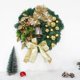 thumbnail image 1 of Couronnes de Noël Artificielles Guirlande Suspendue Porte Guirlande de Fleurs Pour Ornement de Maison de Fête Oro 30cm Macarena Corona de invierno, 1 of 7