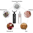 thumbnail image 5 of Cremation Necklace Cremation Jewelry 30mm Lord's Prayer Stainless Steel Polished Cube Cremation Pendant Memorial Ashes Keepsake Urn Necklace, 5 of 6