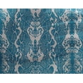 thumbnail image 5 of oneOone Georgette Viscose Turquoise Blue Fabric Animal Skin Sewing Craft Projects Fabric Prints By Yard 42 Inch Wide-TC, 5 of 5