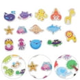 thumbnail image 3 of LHXC  24pcs Sea Animal Fridge Magnet Stickers Animal Magnets Toddlers Magnetic Educational Toys, 3 of 6