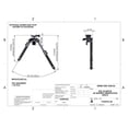 thumbnail image 5 of Tier One ELR V2 Competition Bipod - QD Picatinny Pan & Tilt, Black, 5 of 17