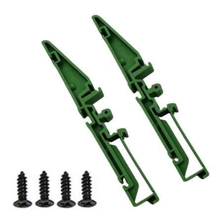 

1 Sets Pcb Din C45 Rail Mount Adapter Pcb Mount Bracket Clips Mount Holder 35Mm
