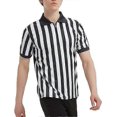 thumbnail image 4 of Men's short sleeve referee jersey Professional style referee sweatshirt, 4 of 5