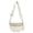 Beige, variant on Checkered Crossbody Bag Waterproof Nylon Waist Fanny Pack with Adjustable Wide Strap Bum Bag for Women Travel Sports Daily Use