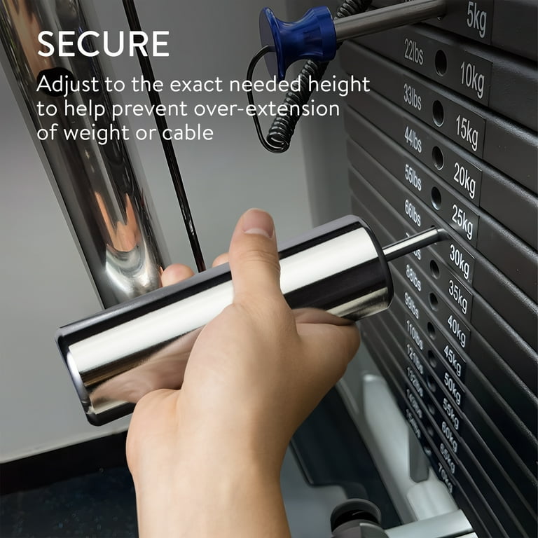 Free Shipping! Navaris Gym Pin Extender - Ø 10 mm - Weight Stack