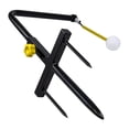 thumbnail image 2 of 1 colgador de entrenador de Golf oscilante, de entrenamiento multifuncional Accs, dispositivo de almohadilla para golpear, alfombrilla de Metal Amarillo Soledad Entrenador de swing de golf, 2 of 9