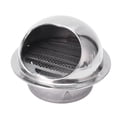 thumbnail image 6 of Stainless Steel Vent Hood, Easy To Use Stainless Steel Vent Cover Rain Resistant Round   For Electric Clothes Dryers For Kitchen Fans 4 Inch, 6 of 8