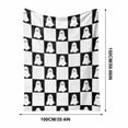 thumbnail image 3 of Halloween Decoration Outdoor Under $5.00!Halloween Printed Fleece Blanket Soft Throw Blanket Warm Cozy Decorative Nap Blanket All Season Flannel Blanket For Sofa Couch Bedroom Office And Halloween, 3 of 9