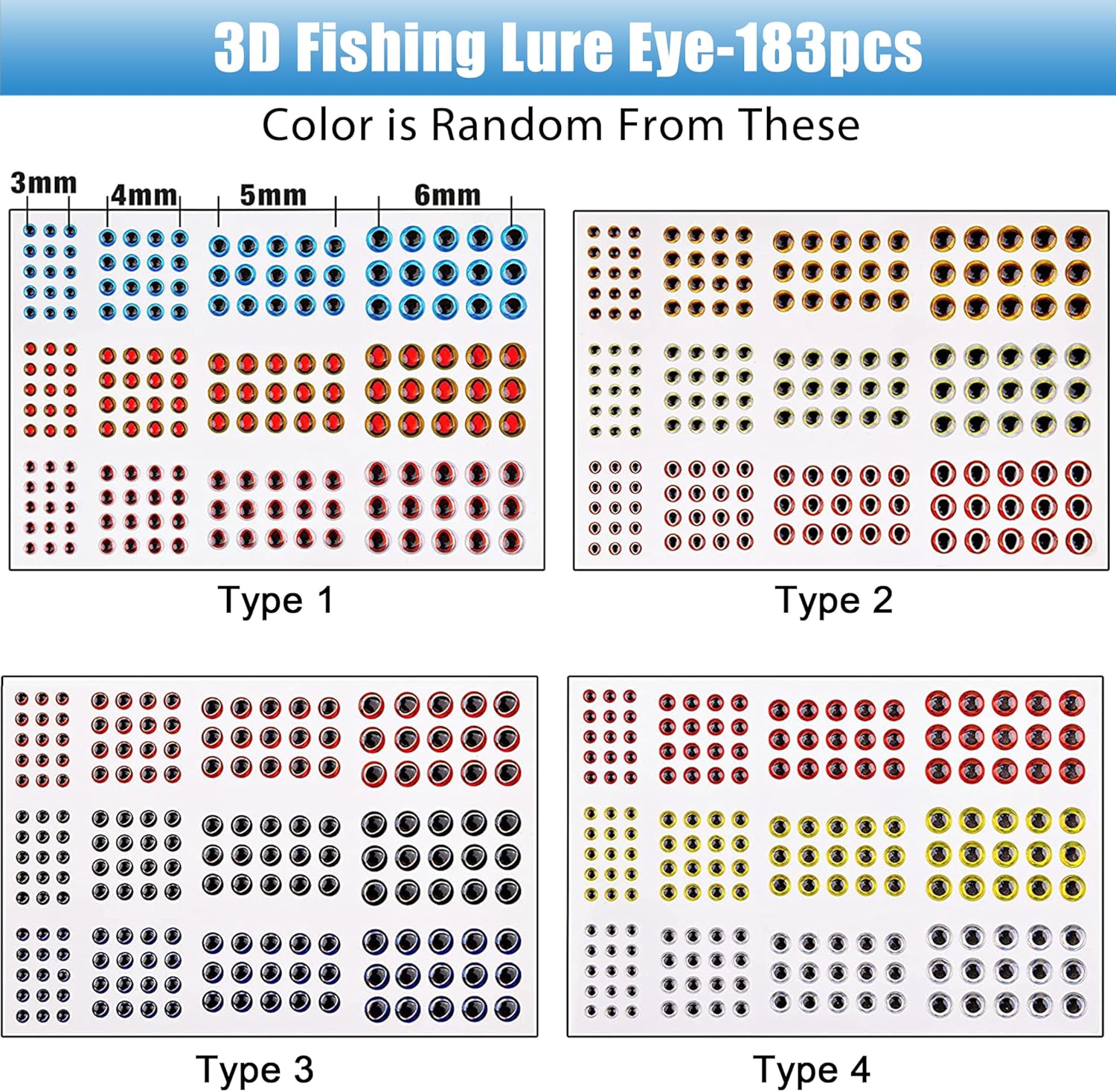 Unpainted Fishing Lure Making Kit DIY Crankbaits Blank Minnow Hard Lures Set, 280pcs Making Fishing Lures Bodies Set Fishing Acceess, DIY Fishing Tackle Kit