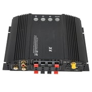 NFTIGB Premium Bluetooth 5.0 Home Stereo Amplifier Optical Fiber Coaxial 4 Channel Wireless Audio Video Theater Receiver System, 17.5x15.7x7.2cm / 6.9x6.2x2.8in, Model X4