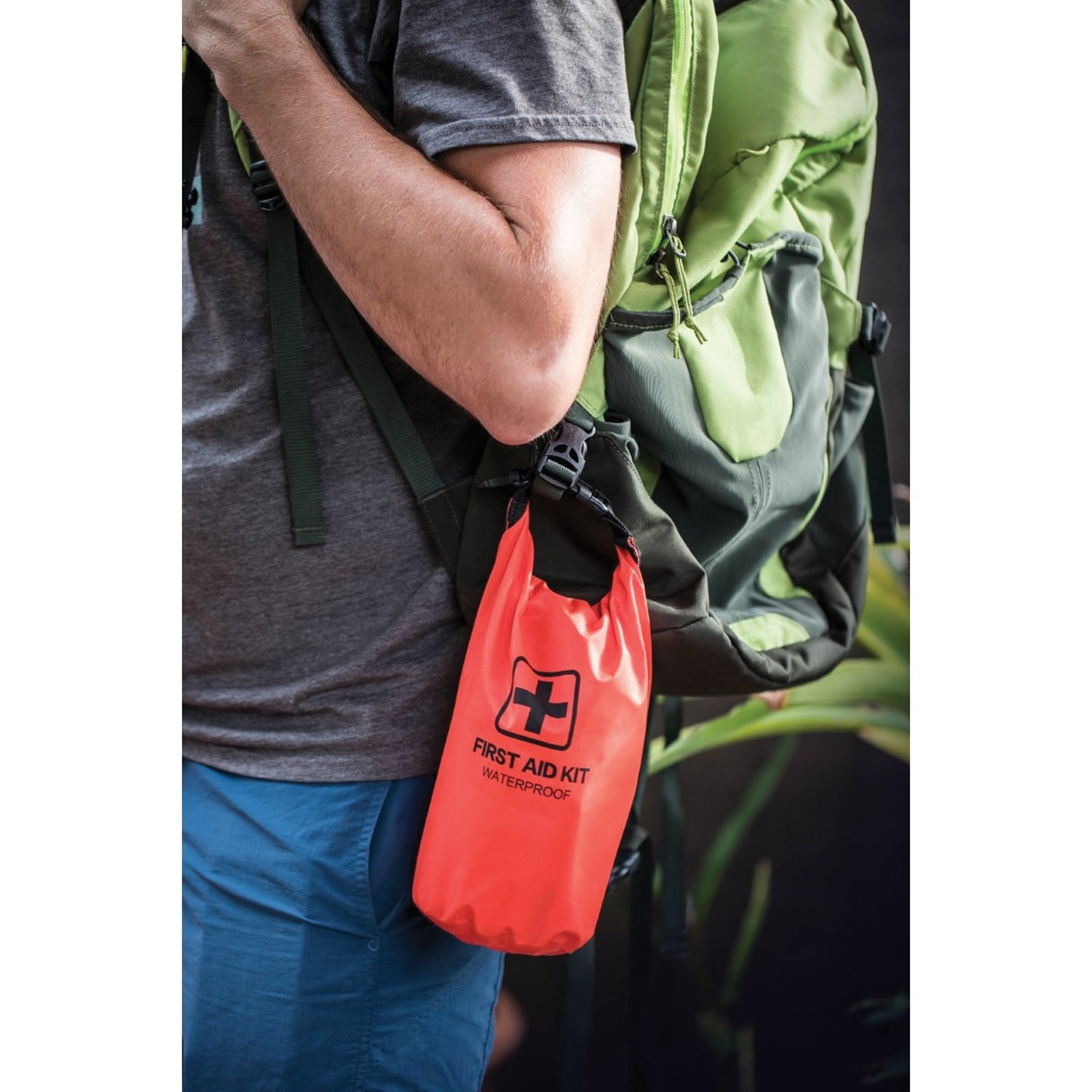 Life+Gear 130-Piece Dry Bag First Aid & Survival Kit, 41-3820